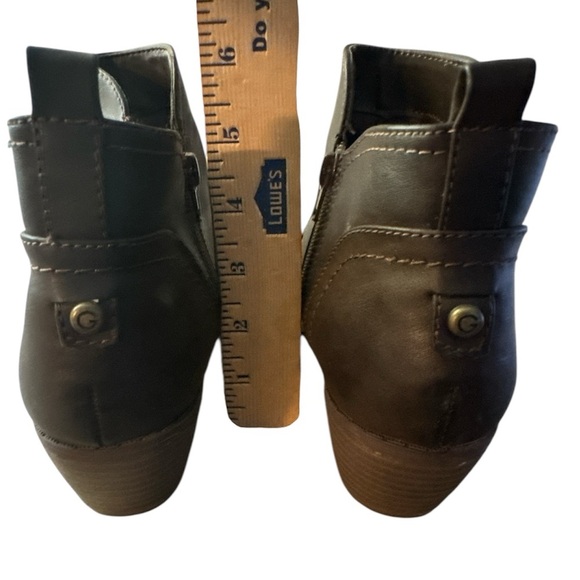 Guess Dark Brown Ankle Booties-NWOT - Picture 7 of 7